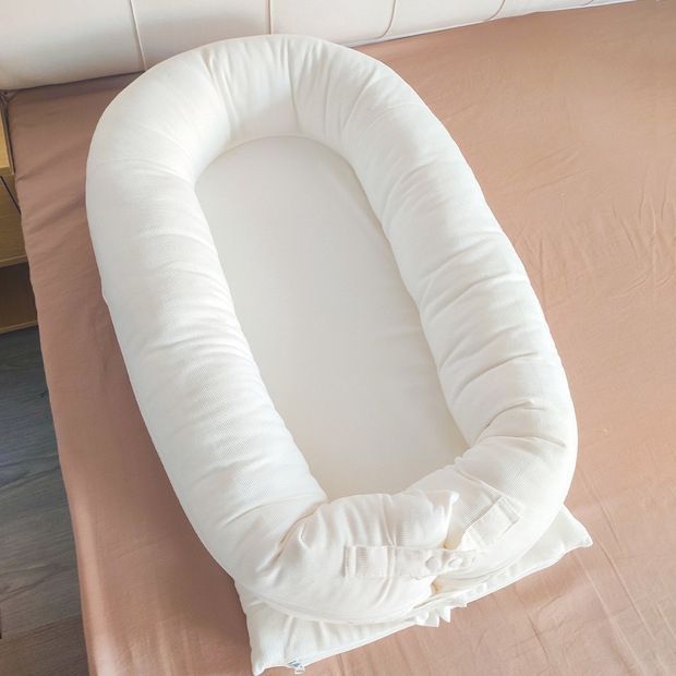 Factory Direct Sales Baby Bionic Bed in Bed Newborn Baby Anti-Pressure Bed Cotton Baby Sleeping