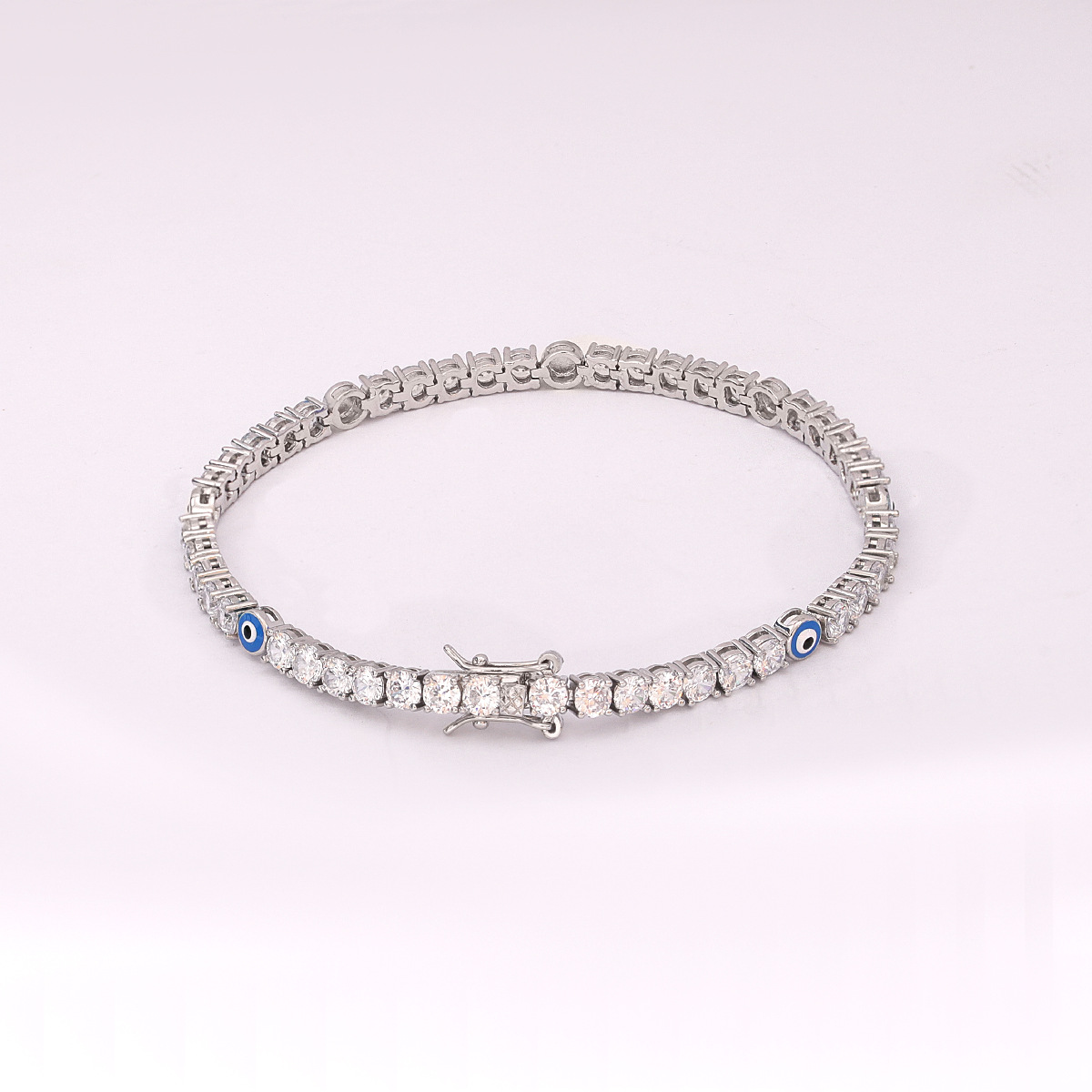 Devil's Eye Tennis Bracelet 6