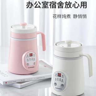 Large Electric Stew Pot Office 2 Health Cups Mini Stew Pot Fully Automatic 1 Stew Ceramic Small Porridge Cooking Artifact