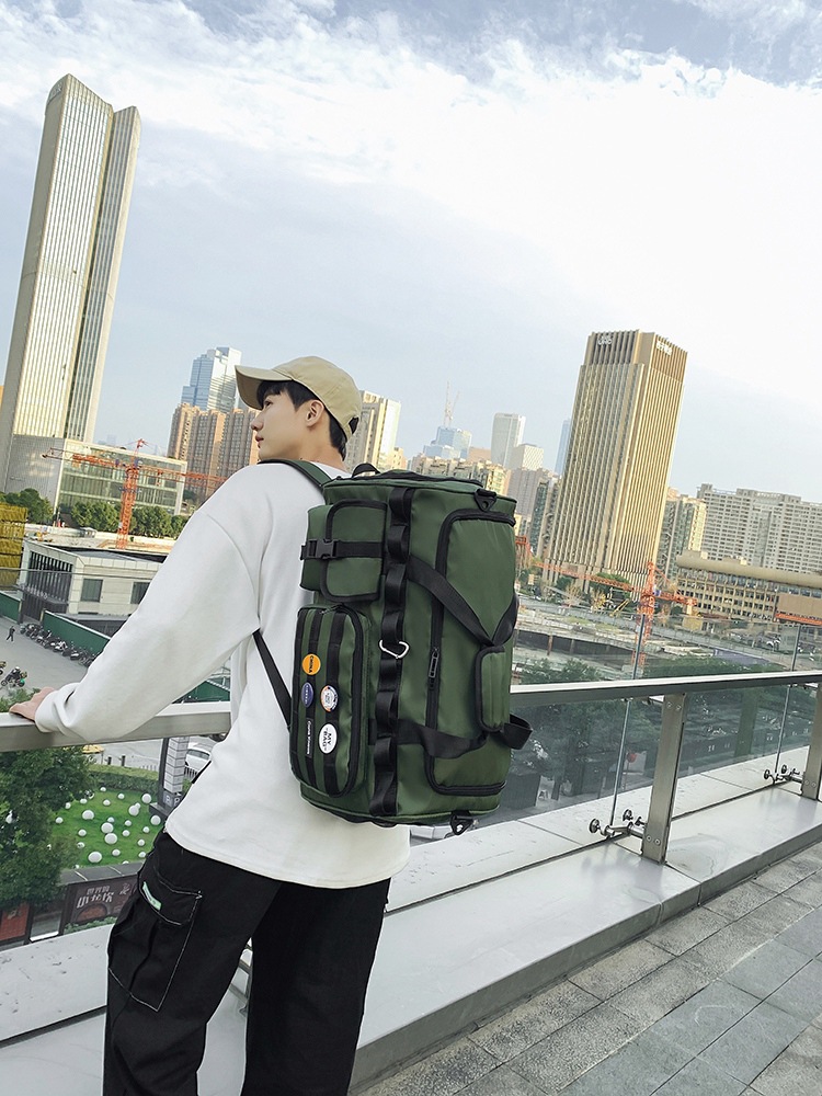 Bolsa de viaje bolsa de fitness de gran capacidad bolsa de entrenamiento deportivo para mujer mochila portátil multifuncional bolsa de almacenamiento de equipaje de corta distancia