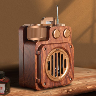 ASHU New product AS20 wireless Bluetooth speaker retro speaker outdoor portable bass strong radio