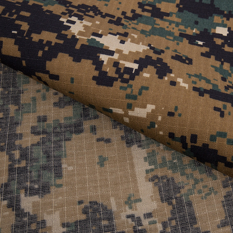 Nuevo tipo de tela de camuflaje TC para la fabricación de pantalones y ropa de trabajo