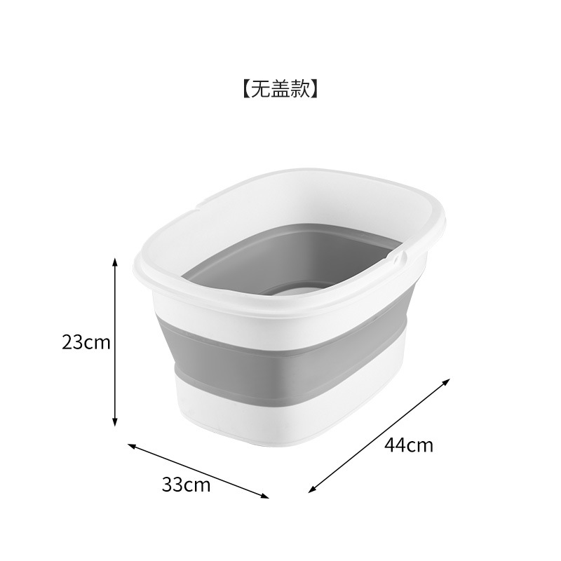 Baño de pies, baño de pies, baño de pies, baño de pies, baño de pies, baño de pies, barril de alta profundidad sobre la pantorrilla, baño de pies plegable, lote inicial