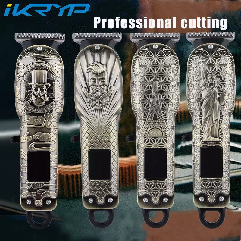 跨境家用剃头电推子专业理发器男士电动理发工具发廊雕刻电推剪