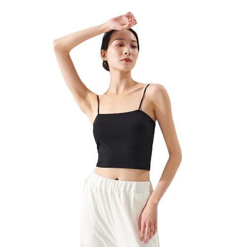 Dance suspenders modern dance body training clothes women's short slimming classical dance vest new style inner bottoming top