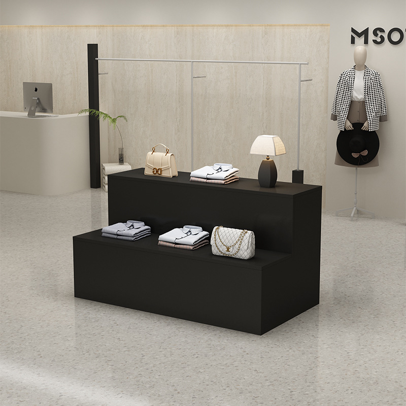 服装店中岛柜女装店流水台鞋包摆放陈列柜玩具店陈列多层中岛桌