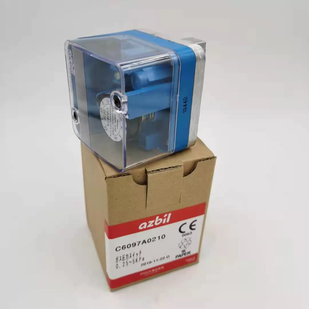 Япония AZIBIL Yamamoto переключатель давления газа C6097A0210 в наличии 200 оригинальный новый