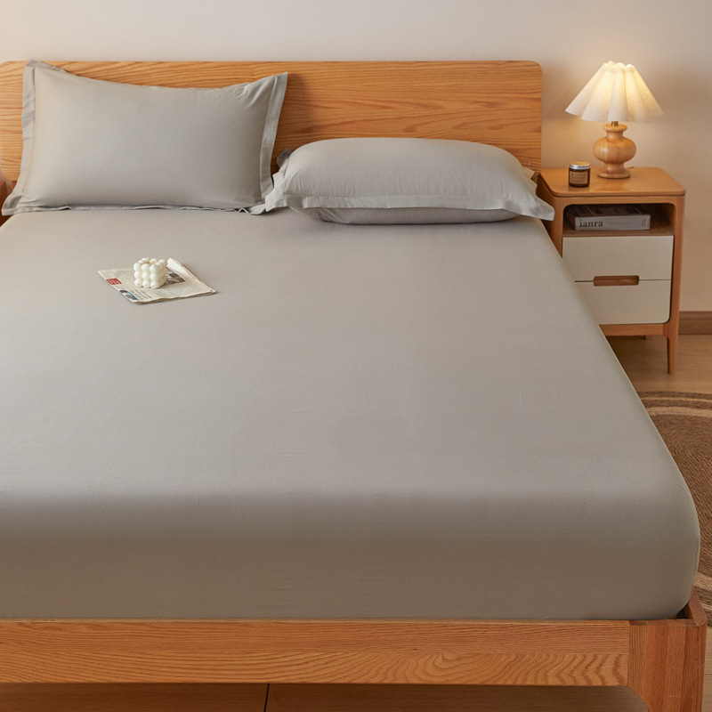 Sombrilla de cama funda de colchón de algodón de una sola pieza funda de cama de algodón fijo antideslizante funda protectora Simmons hotel al por mayor