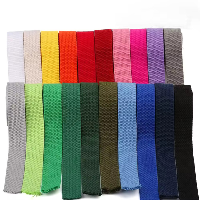 Amazon 25mm paquete multicolor bolsa de lona de color poliéster / algodón con cuentas nuevas bandas de poliéster / algodón de mano gruesas estándar europeo
