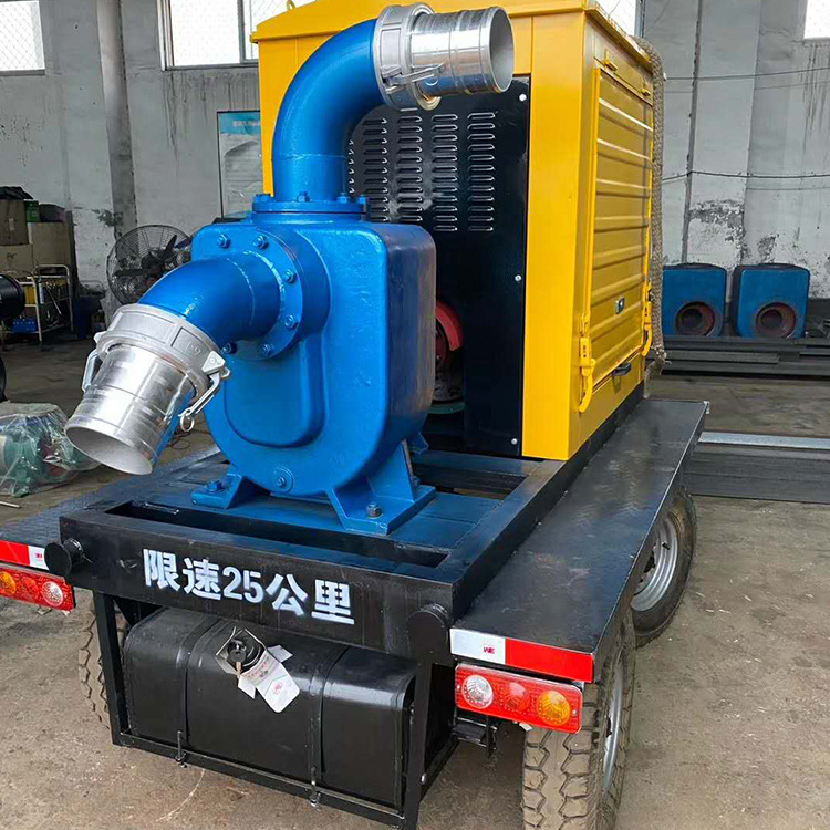 小型自吸柴油抽水泵移动式抽水车设备防汛泵车机器厂家批发