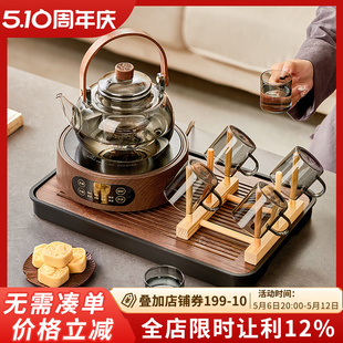 Tea Set Set 2025 New Glass Teapot Electric Ceramic Stove Household Water Kettle Office Tea Stove All in One