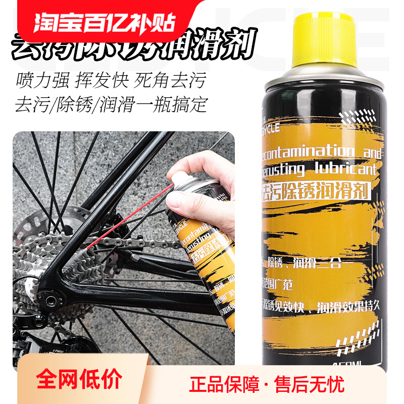 除锈剂山地公路自行车专用保养套装飞轮链条润滑油清洗剂清洗器