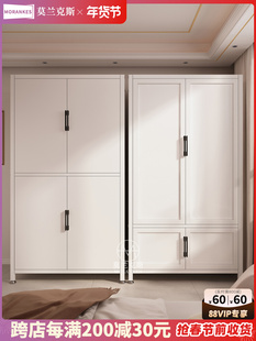 A8L Moisture-proof Mildew-proof Metal Simple Wardrobe Bedroom Home Rental Room Children's Cabinet New 2024