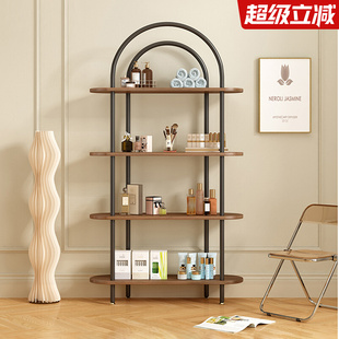 Cosmetics Display Cabinet Product Display Cabinet Live Broadcast Room Product Storage Rack Beauty Salon Nail Shop Sample Display Rack