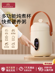 Portable Health-Preserving Electric Stew Pot, Electric Stew Cup, Small Office Mini Porridge Cooker, Fully Automatic Porridge Cup