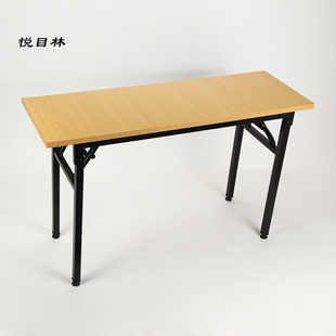 Folding Conference Table, Simple Long Training Table, Office Desk, Long Desk, Staff Training Table, Single Layer