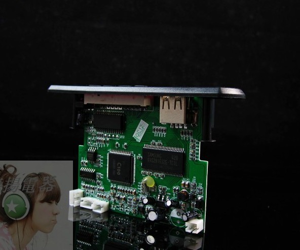 1080p hd MP4 de vídeo mp5 tablero del decodificador av interfaz RMVB/APE decodificador SD/hd de reproducción de vídeo