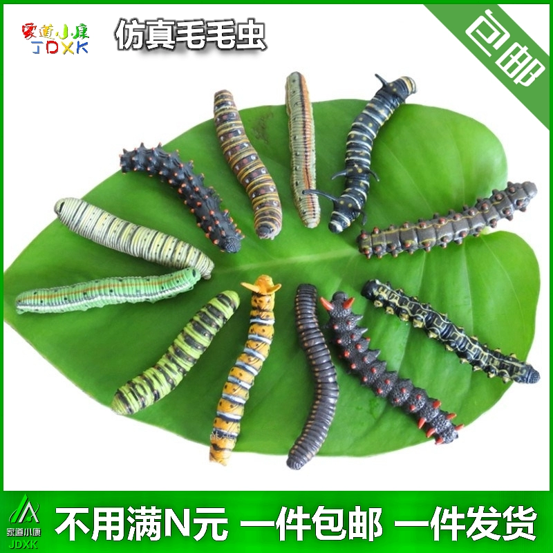 Когнитивная игрушка из мягкой резины, гусеница