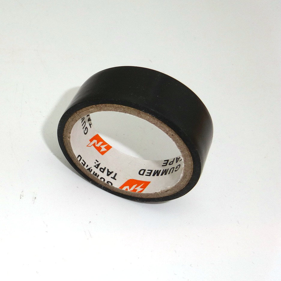 小号 电工胶带 黑色绝缘胶布 3码 PVC电气电工胶布