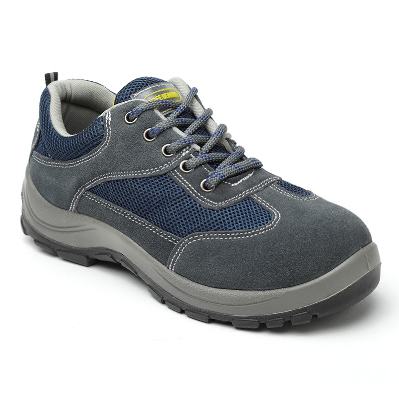 Lightweight Labor Protection Shoes Men's Anti-smashing and Anti-stab Wear Resistant Oil Resistant Acid and Alkali Resistant Work Shoes Cowhide Breathable Deodorant Comfortable Work Shoes