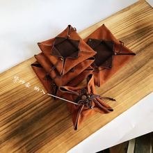 新款宜兴紫砂壶包装袋瓷器古董茶杯礼品收纳袋茶巾荷包袋批量订