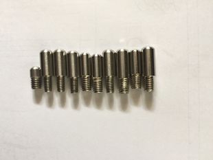 Stainless Steel Prop Slip Nail Laminate Nail Blocking Head Screw Slip Nail Costume Prop Display Rack Accessories M5 M6