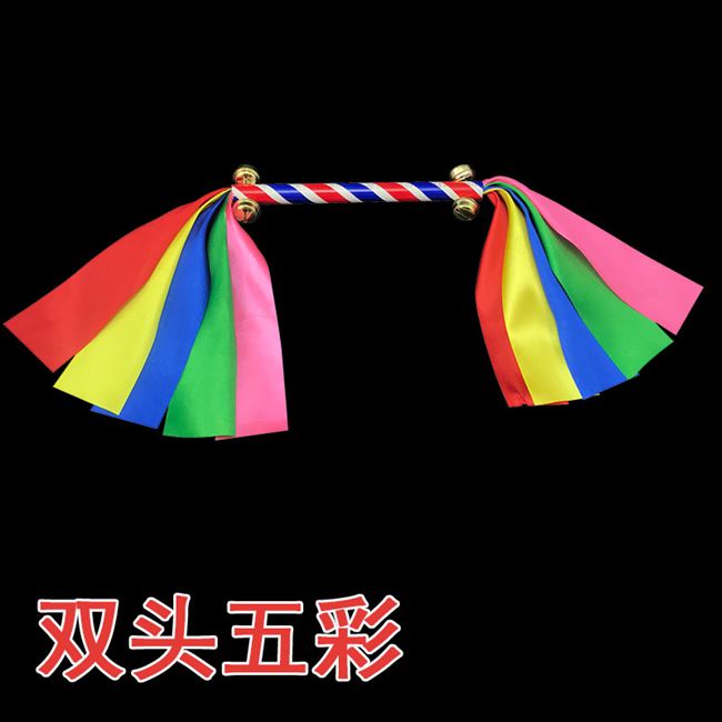 Kindergarten Equipment Exercises Children's Dance Flower Stick Bell Cheerleading Team Exercise Sports Meeting Activities Props Hand Flowers