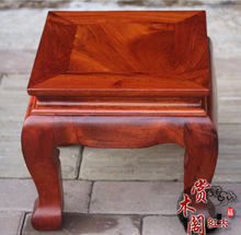 4I山水沙发中式缅甸花梨木方凳实木凳子板凳换鞋凳梳妆矮凳红木家