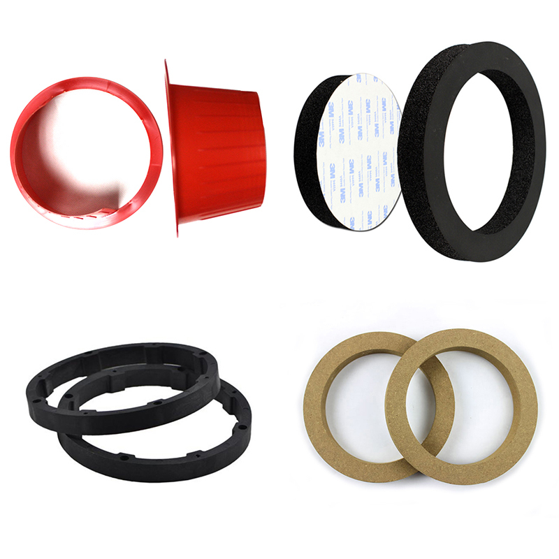 Car speaker plastic gasket 6inch 6.5inch Universal audio waterproof cover sound insulation ring soundproof cotton seal modification Car speaker plastic gasket 6inch 6.5inch Universal audio waterproof cover sound insulation ring soundproof cotton seal modification