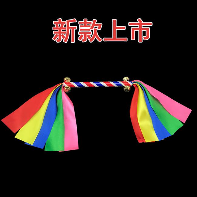 Kindergarten Equipment Exercises Children's Dance Flower Stick Bell Cheerleading Team Exercise Sports Meeting Activities Props Hand Flowers