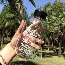 韩国创意PongDang Water水杯天然水果花茶大胖小胖玻璃杯塑料杯子