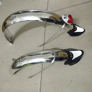 Electric vehicle mudguards, front and rear mud flaps, front and rear wheel water shields 1416inch Simple model electric bike mud flaps