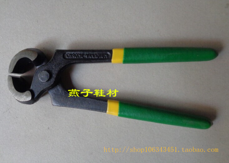 批发6寸得力牌胡桃钳拔钉跟起平口钳子diy修鞋工具铬钒合金钢