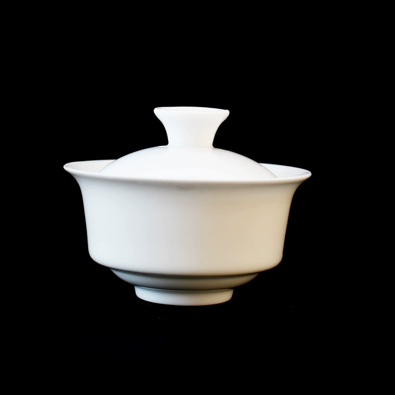 Ceramic white tea set with accessories, direct factory sales