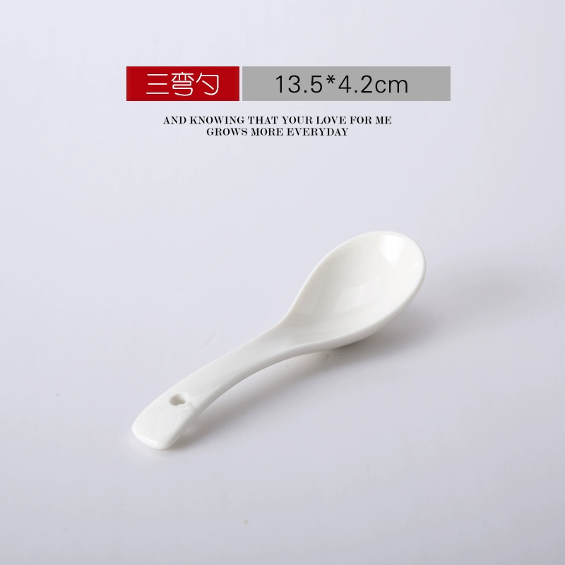 Ceramic tableware for hotel, set, 4 piece set