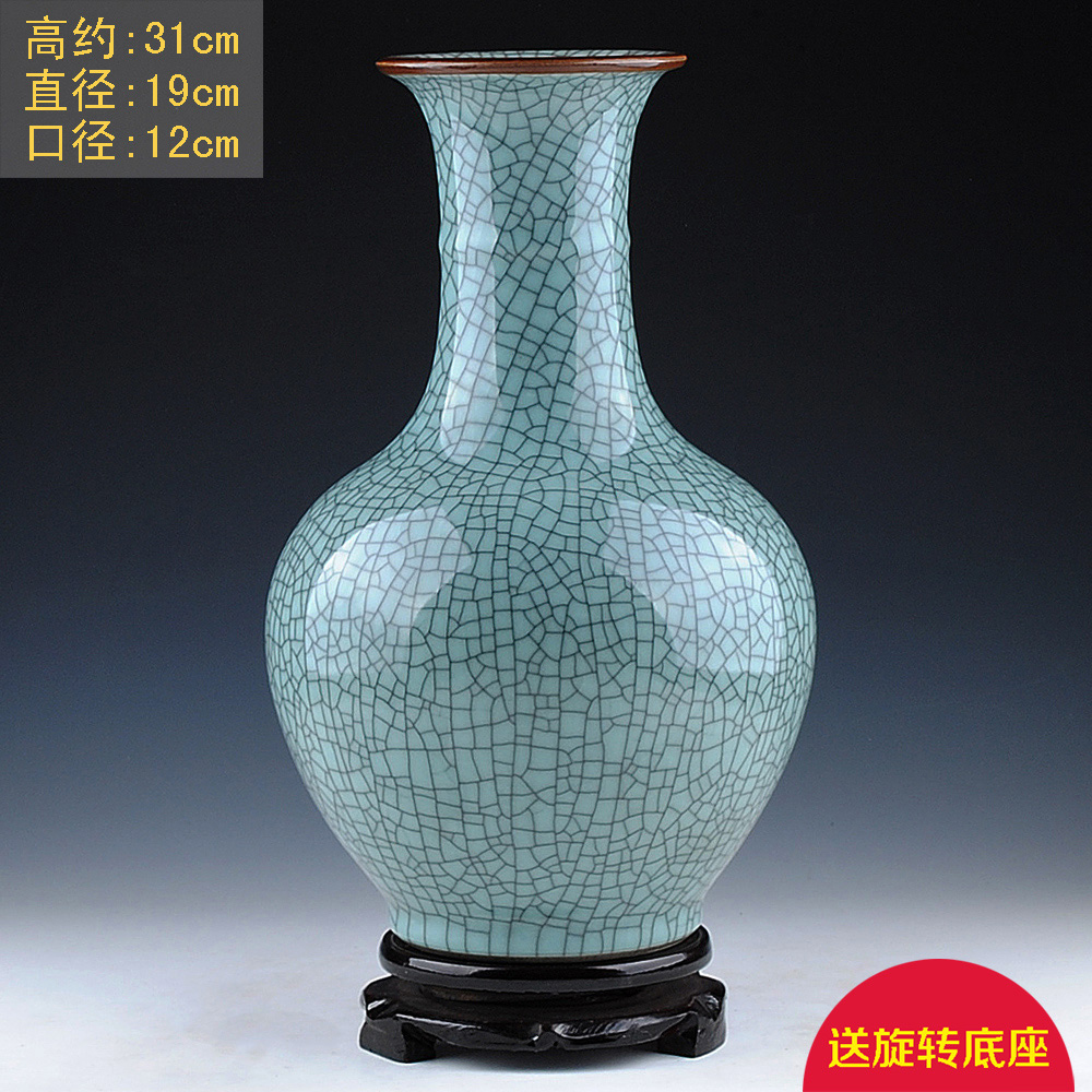 [핫셀링] 오픈형 꽃병 - 회전 베이스 포함