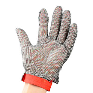 Wholesale anti-cutting gloves wire gloves anti-cutting chainsaw slaughtering cutting factory killing fish metal gloves iron gloves