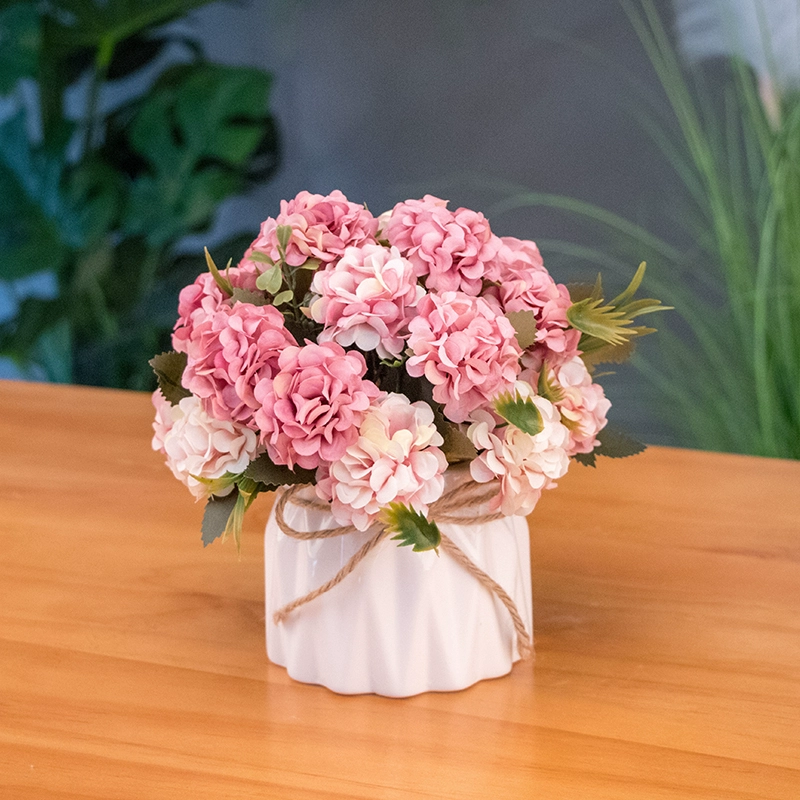 Nordic simulation flower decorative flower decorative flower room fake flowers fake flower plastic flower dining table flower bionic bionic flower bleaching flowers
