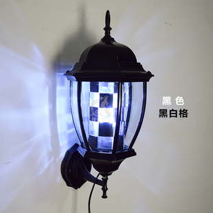 Beauty Salon Rotating Light Hair Salon Sign Light Box Wall-Mounted Advertising Lighting Led Light Source Roman Lamp Rain