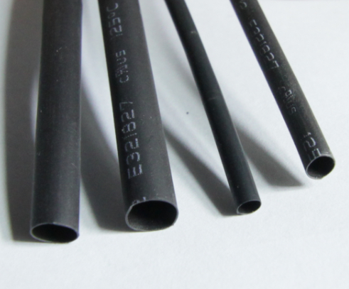 Tubo de aislamiento, tubo termorretráctil de plástico, cable de datos, conector de auriculares reparado, cubierta negra