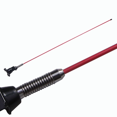 Car decorative antenna modification Antenna vehicle antenna - 1-m-red-send-4-small-flags