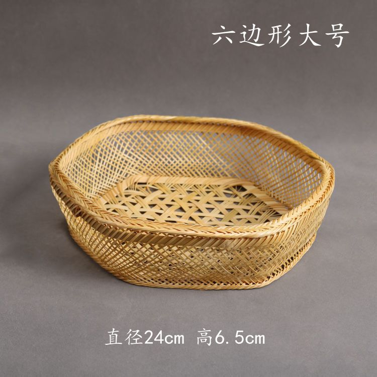 送料無料純粋な手作り竹バスケット野菜バスケット収納バスケットポータブルバスケット杭州ブルー中空フルーツ卵トゥーム|undefined