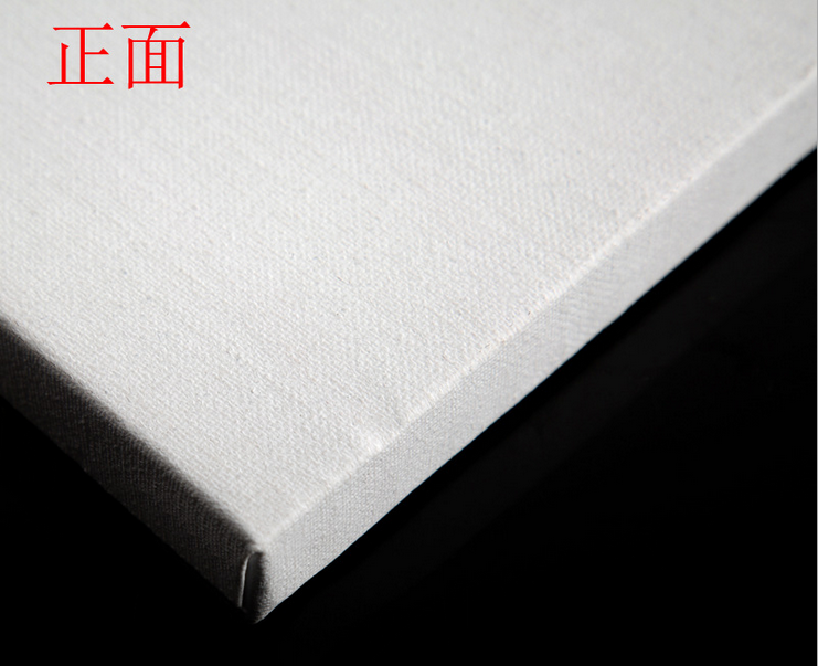 Two open wholesale picture frame 60*80 60*70 back nail oil picture frame white cloth picture frame stretched cloth picture frame Shi Ying texture picture