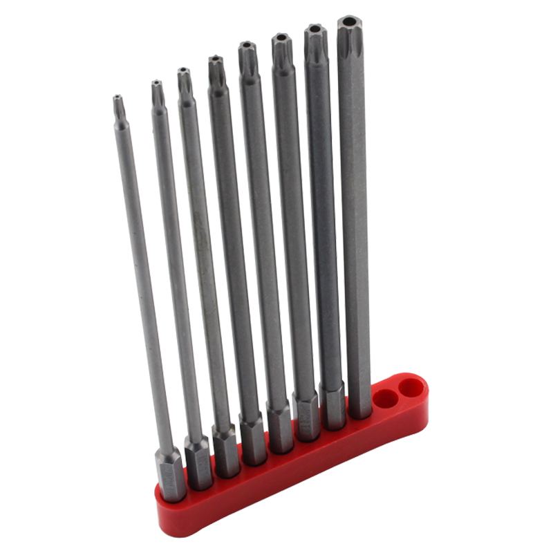 Precisión de grado industrial alargada cabeza de lote de flores de ciruela sólida / con agujero medio hexagonal tipo de tornillo lote magnético fuerte