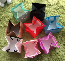 宽底手提袋加宽礼品袋方形纸袋 手提袋 礼品袋硬纸袋加厚款承重w