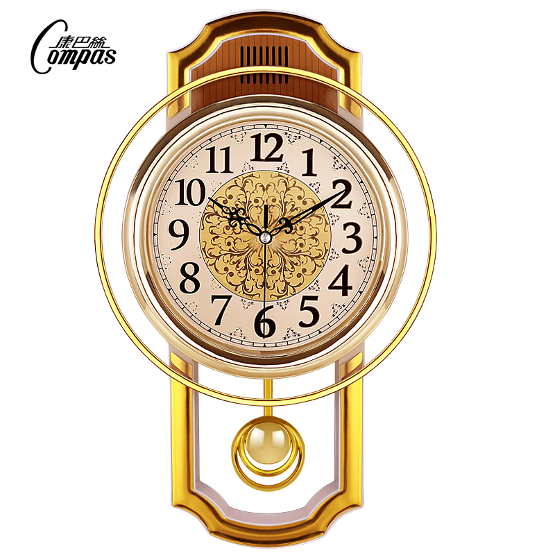 26n reloj de pared retro europeo Sala de estar simple reloj de pared de moda dormitorio silencioso reloj de cuarzo reloj moderno