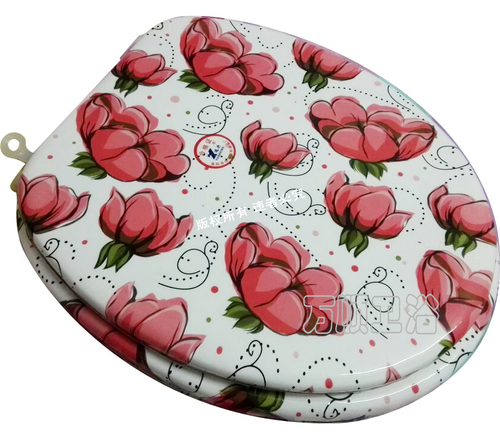 58C1 PVC Soft Toilet Seat Cover, Thick Wooden Sponge U-shaped O-shaped Commode Cover Vintage Universal Toilet Bowl Ring Wholesale