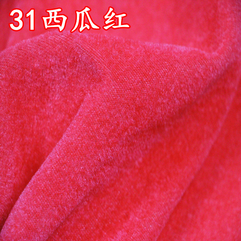 Tejido de terciopelo dorado tela de terciopelo espesa tela de fondo de boda roja negra tela de mesa de conferencia tela de piso