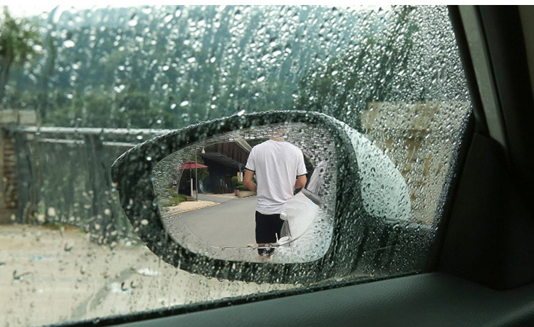 Car rearview mirror anti-rain and anti-fog film, car side window reflector water-repellent waterproof rain-removing hydrophobic film