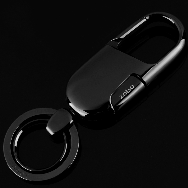 Оптовые брелоки для ключей, женские брелоки из титанового сплава, мужские брелоки для ключей, индивидуальные поясные подвески для пар